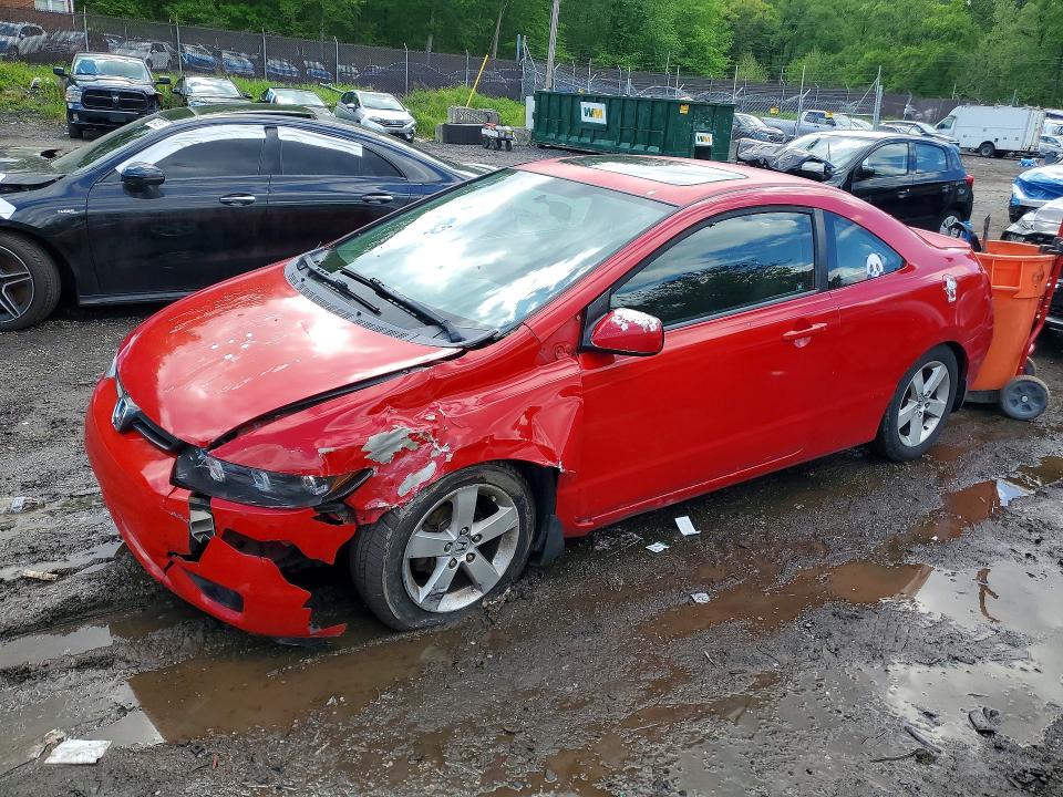2007 Honda Civic მანქანა იყიდება აუქციონზე, vin: 2HGFG12867H578092, აუქციონის ნომერი: 52011016