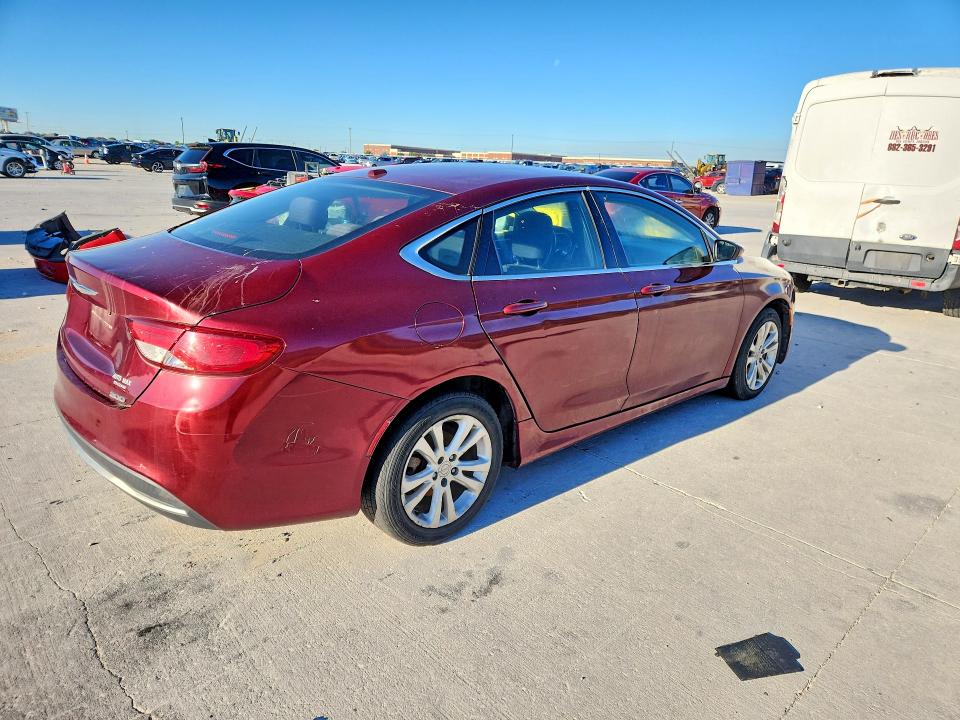 48758706 :رقم المزاد ، 1C3CCCAB4FN665893 vin ، 2015 Chrysler 200 مزاد بيع