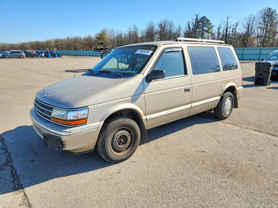 51060056 :رقم المزاد ، 2P4GH2537MR319554 vin ، 1991 Plymouth Voyager مزاد بيع