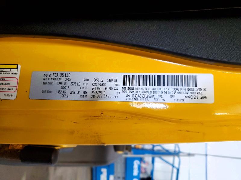 2015 Jeep Wrangler Unlimited მანქანა იყიდება აუქციონზე, vin: 1C4BJWDG3FL658841, აუქციონის ნომერი: 50072816