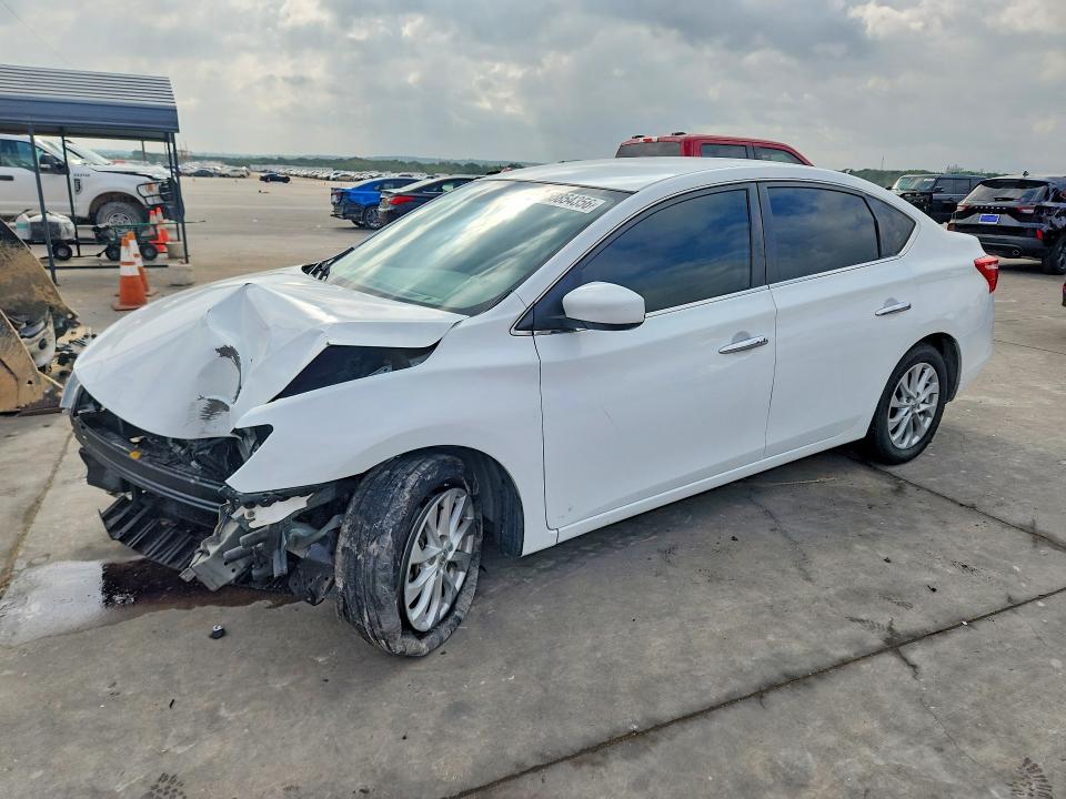 2019 Nissan Sentra მანქანა იყიდება აუქციონზე, vin: 3N1AB7APXKY280105, აუქციონის ნომერი: 50854356