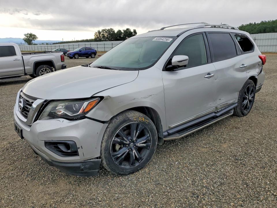 2018 Nissan Pathfinder მანქანა იყიდება აუქციონზე, vin: 5N1DR2MM1JC607911, აუქციონის ნომერი: 50064256