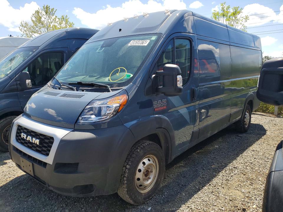 Продаж на аукціоні авто 2021 Ram Promaster 3500, vin: 3C6MRVJG5ME544692, номер лоту: 46659976
