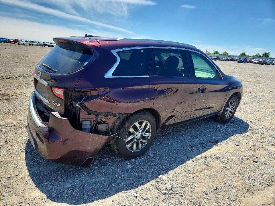 2015 Infiniti Qx60 მანქანა იყიდება აუქციონზე, vin: 5N1AL0MN4FC547681, აუქციონის ნომერი: 51676286