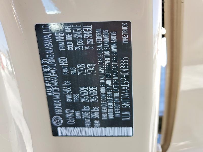 Aukcja sprzedaży 2023 Hyundai Santa Cruz, vin: 5NTJA4AE5PH048885, numer aukcji: 49841166