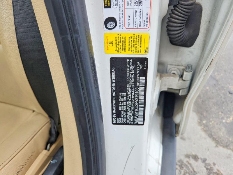 Продажа на аукционе авто 2015 Bmw X1, vin: WBAVM1C53FV319103, номер лота: 51866076