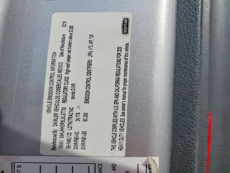 Продажа на аукционе авто 2020 Freigliner Cascadia 126, vin: 3AKJHHDR9LSLS7730, номер лота: 48581476