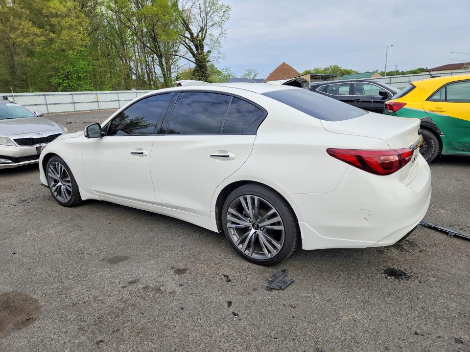 Продажа на аукционе авто 2021 Infiniti Q50, vin: JN1EV7CR8MM750080, номер лота: 50075986