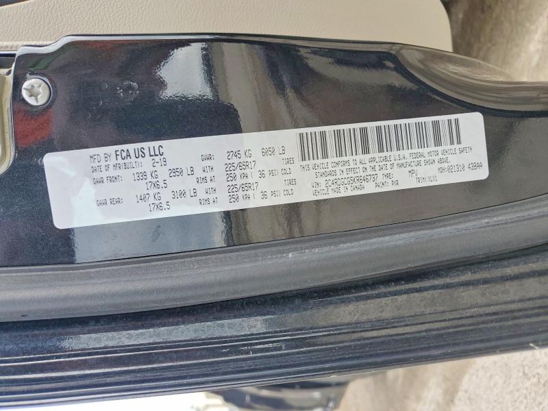 Продажа на аукционе авто 2019 Dodge Grand Caravan, vin: 2C4RDGCG5KR646737, номер лота: 48575186