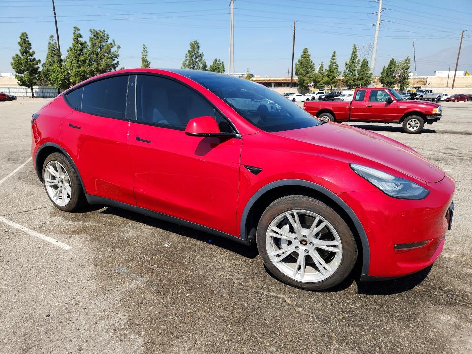 Продажа на аукционе авто 2022 Tesla Model Y, vin: 7SAYGDEE9NF419664, номер лота: 48998986