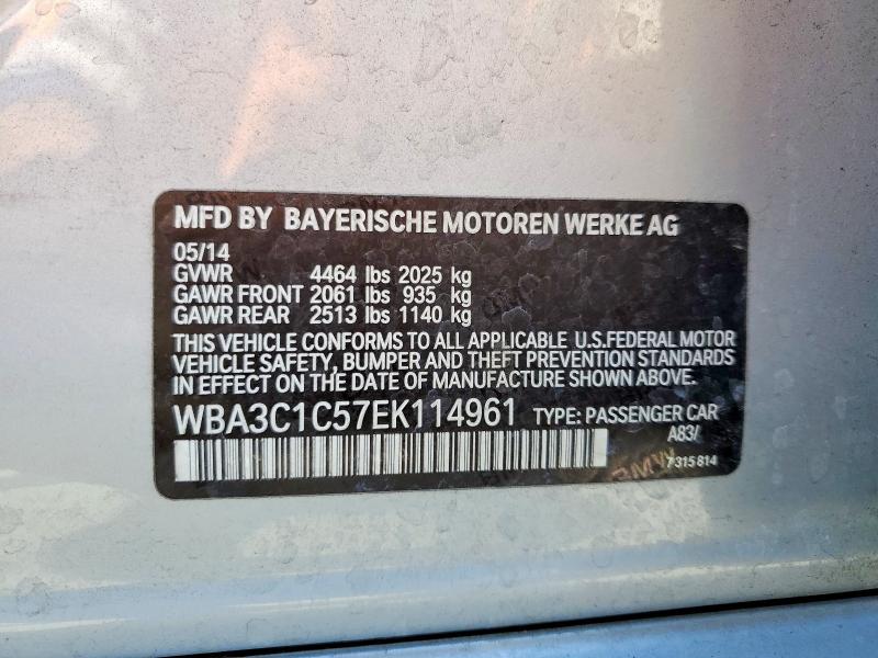 Продажа на аукционе авто 2014 Bmw 328, vin: WBA3C1C57EK114961, номер лота: 51114066