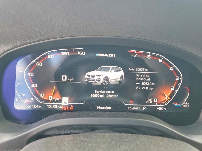 Aukcja sprzedaży 2020 Bmw X3, vin: 5UXTY9C0XLLE60289, numer aukcji: 49240556