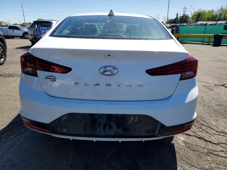 2019 Hyundai Elantra მანქანა იყიდება აუქციონზე, vin: 5NPD84LF0KH441358, აუქციონის ნომერი: 50128856
