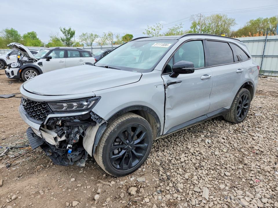 51111886 :رقم المزاد ، 5XYRK4LF0NG093533 vin ، 2022 Kia Sorento مزاد بيع