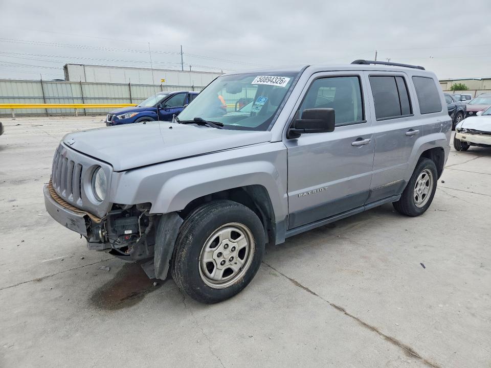 Aukcja sprzedaży 2016 Jeep Patriot, vin: 1C4NJPBA0GD575316, numer aukcji: 50894326