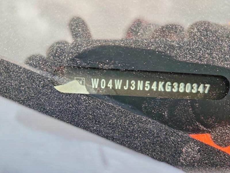 2019 Buick Cascada მანქანა იყიდება აუქციონზე, vin: W04WJ3N54KG380347, აუქციონის ნომერი: 49849046