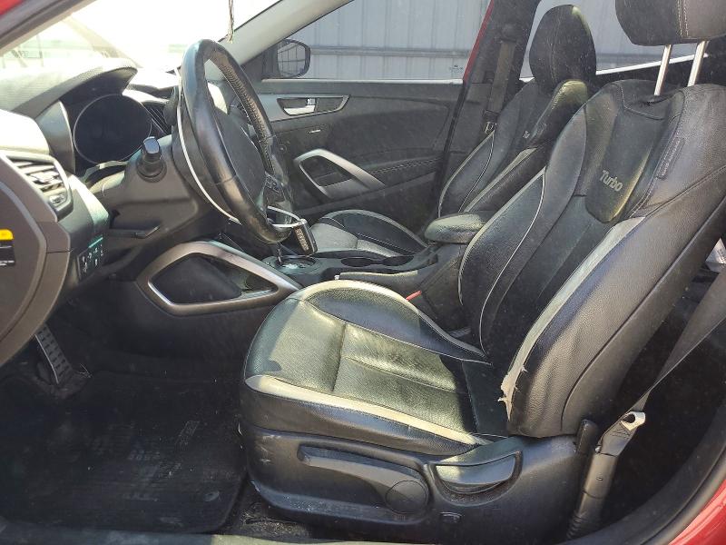 49892286 :رقم المزاد ، KMHTC6AE1FU225283 vin ، 2015 Hyundai Veloster مزاد بيع