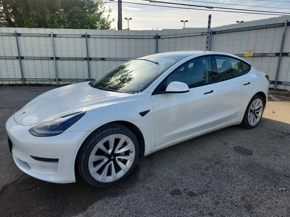 Aukcja sprzedaży 2022 Tesla Model 3, vin: 5YJ3E1EA6NF371632, numer aukcji: 49089236