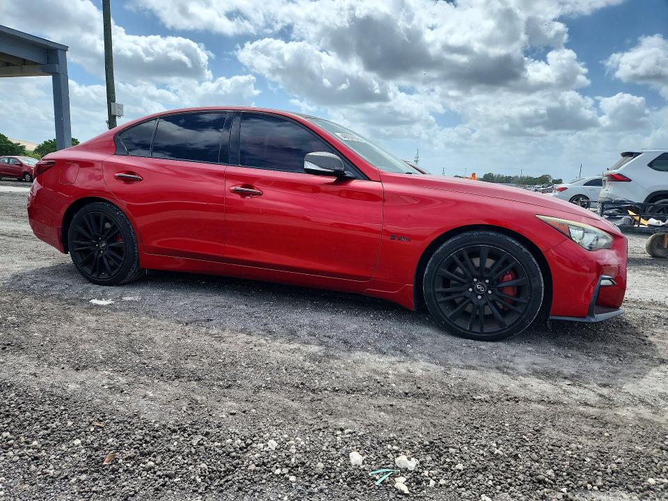 Продажа на аукционе авто 2018 Infiniti Q50, vin: JN1FV7AR2JM700021, номер лота: 49957076