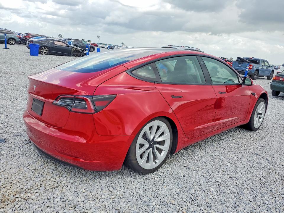 Продаж на аукціоні авто 2022 Tesla Model 3, vin: 5YJ3E1EA5NF187749, номер лоту: 49068096