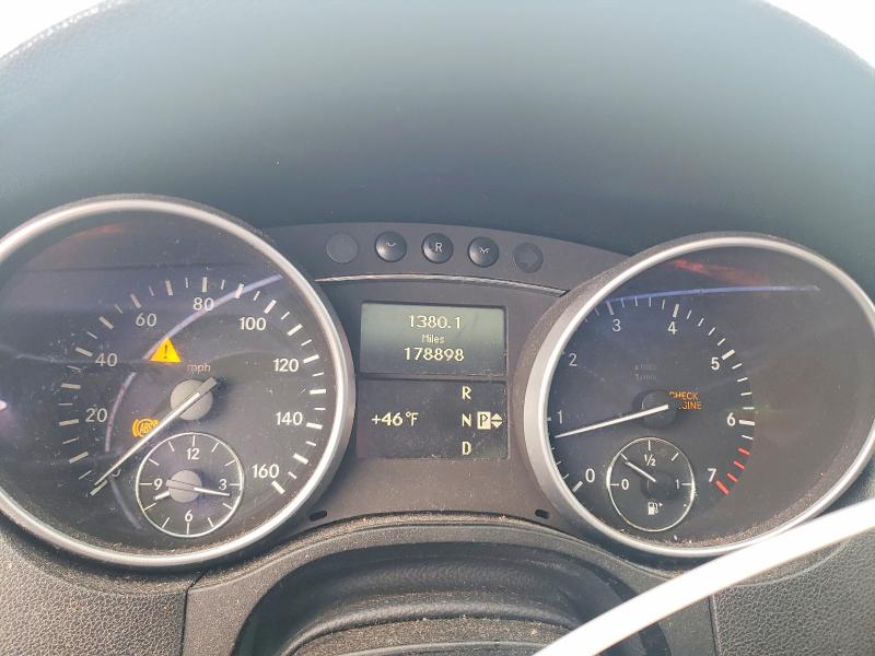 2009 Mercedes-benz Ml მანქანა იყიდება აუქციონზე, vin: 4JGBB72E59A445681, აუქციონის ნომერი: 50773476