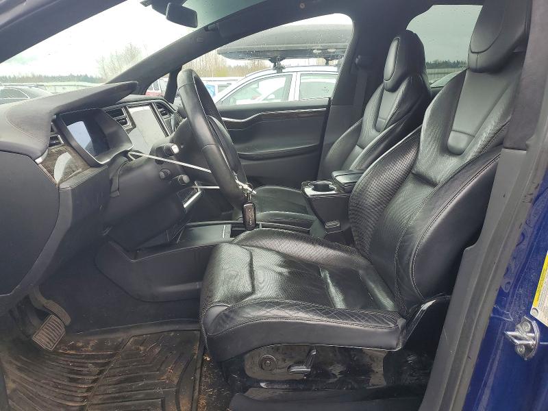2016 Tesla Model X მანქანა იყიდება აუქციონზე, vin: 5YJXCAE23GF000771, აუქციონის ნომერი: 48596546