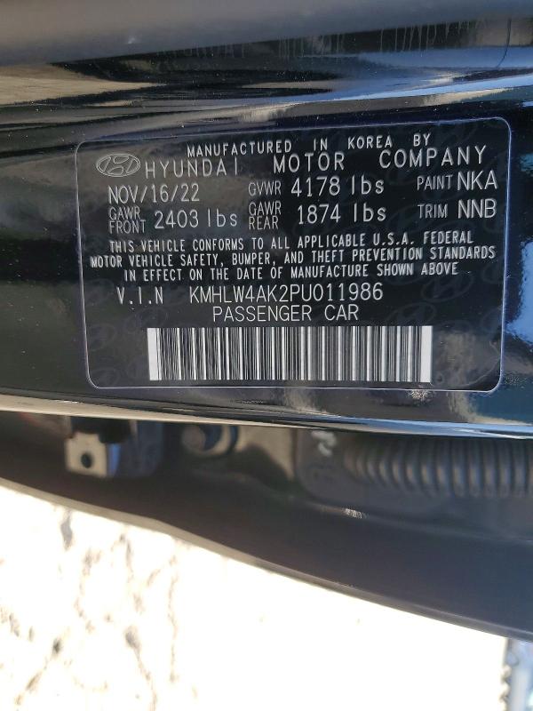 Продажа на аукционе авто 2023 Hyundai Elantra N, vin: KMHLW4AK2PU011986, номер лота: 50369766