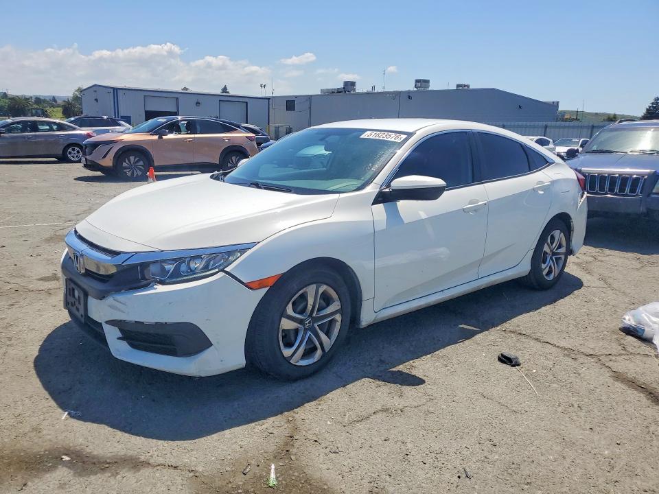 Auction sale of the 2017 Honda Civic, vin: 19XFC2F53HE229498, lot number: 51623576