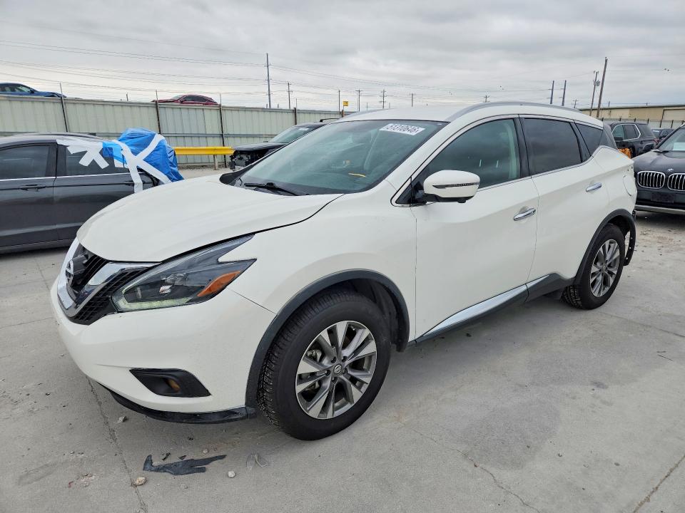 51310646 :رقم المزاد ، 5N1AZ2MH4JN102116 vin ، 2018 Nissan Murano مزاد بيع