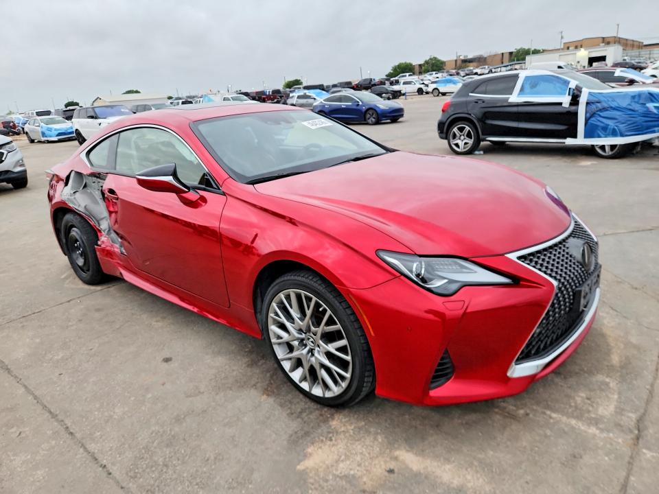 48402486 :رقم المزاد ، JTHD85EC3L5005984 vin ، 2020 Lexus Rc 300 مزاد بيع