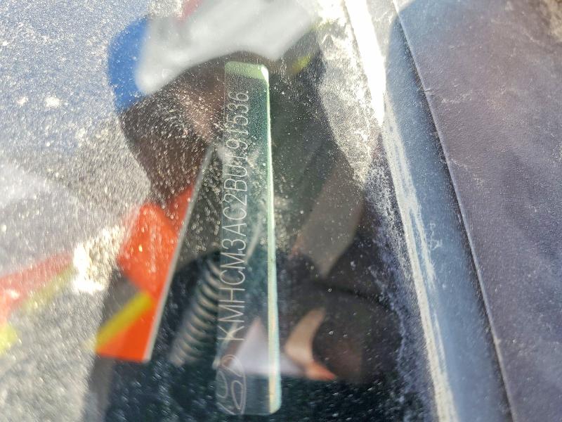 2011 Hyundai Accent მანქანა იყიდება აუქციონზე, vin: KMHCM3AC2BU191536, აუქციონის ნომერი: 50145116