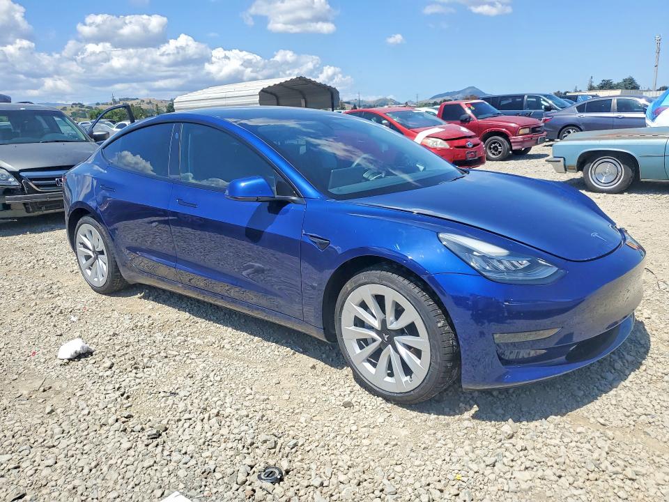 Aukcja sprzedaży 2022 Tesla Model 3, vin: 5YJ3E1EB2NF298705, numer aukcji: 51573406