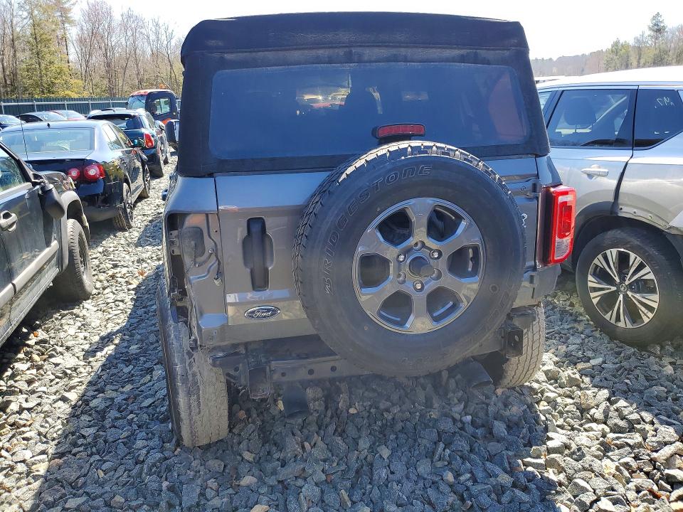 2022 Ford Bronco მანქანა იყიდება აუქციონზე, vin: 1FMDE5BH7NLB13254, აუქციონის ნომერი: 46687616