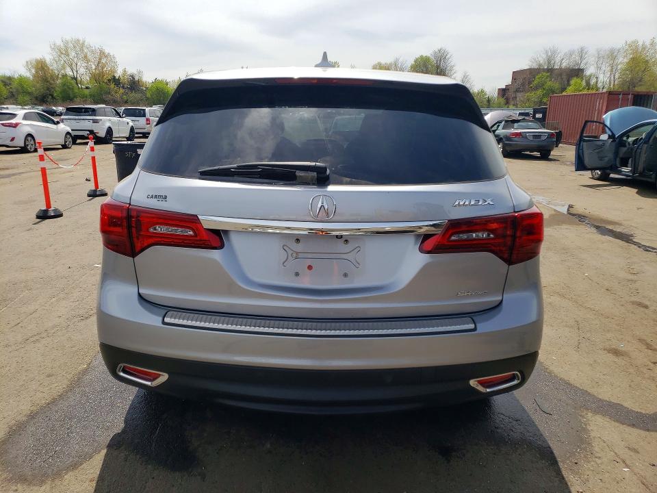 51632546 :رقم المزاد ، 5FRYD4H40GB012519 vin ، 2016 Acura Mdx مزاد بيع