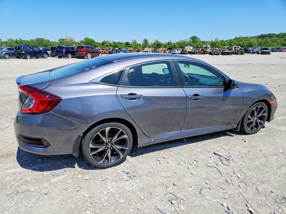 2021 Honda Civic მანქანა იყიდება აუქციონზე, vin: 2HGFC2F87MH500816, აუქციონის ნომერი: 50625656
