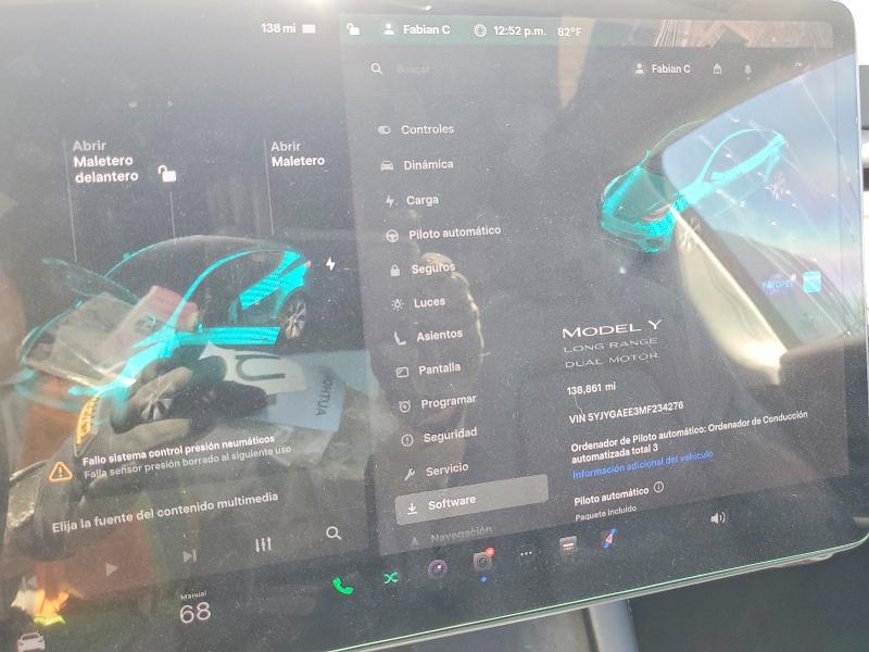 Aukcja sprzedaży 2021 Tesla Model Y, vin: 5YJYGAEE3MF234276, numer aukcji: 50507266