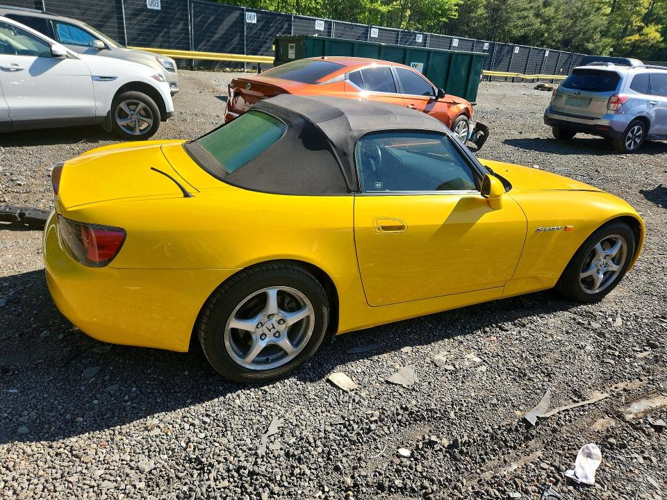 Продаж на аукціоні авто 2001 Honda S2000, vin: JHMAP11491T009379, номер лоту: 50702766