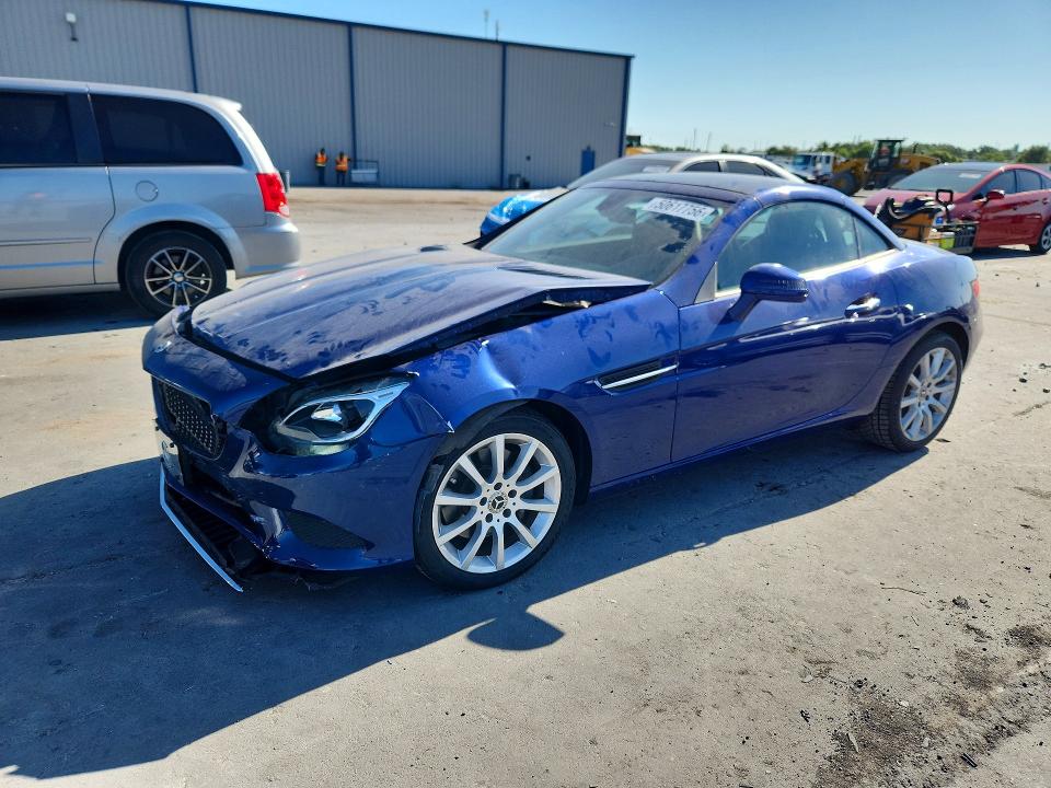 2018 Mercedes-benz Slc მანქანა იყიდება აუქციონზე, vin: WDDPK3JA0JF150406, აუქციონის ნომერი: 50617756