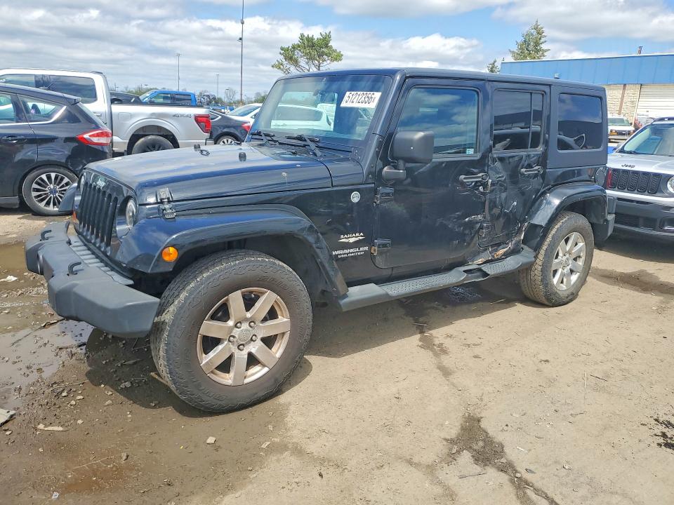 2012 Jeep Wrangler Unlimited მანქანა იყიდება აუქციონზე, vin: 1C4BJWEGXCL183392, აუქციონის ნომერი: 51212356