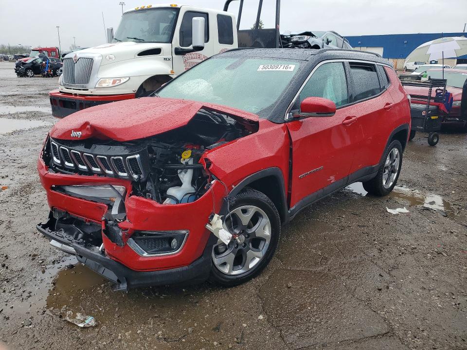 Aukcja sprzedaży 2020 Jeep Compass, vin: 3C4NJDCB5LT112162, numer aukcji: 50309716