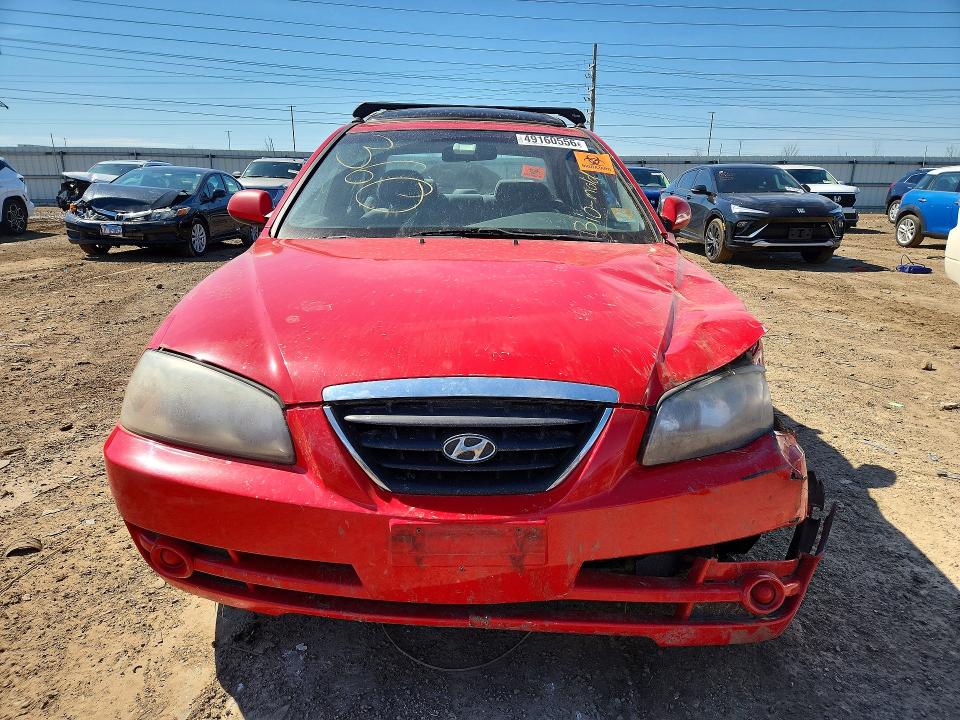 2005 Hyundai Elantra მანქანა იყიდება აუქციონზე, vin: KMHDN46D65U184327, აუქციონის ნომერი: 49160556