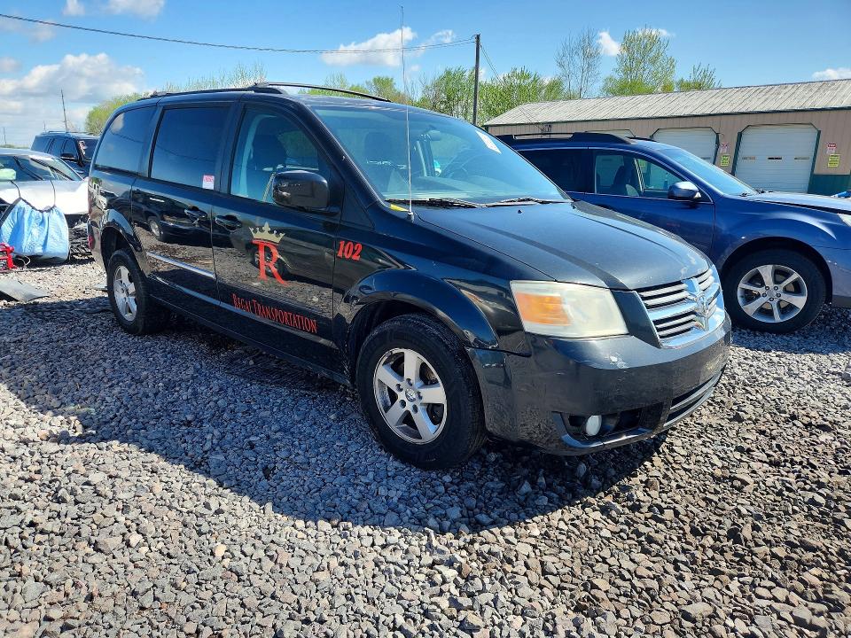 2010 Dodge Grand Caravan მანქანა იყიდება აუქციონზე, vin: 2D4RN5D18AR434136, აუქციონის ნომერი: 50062536