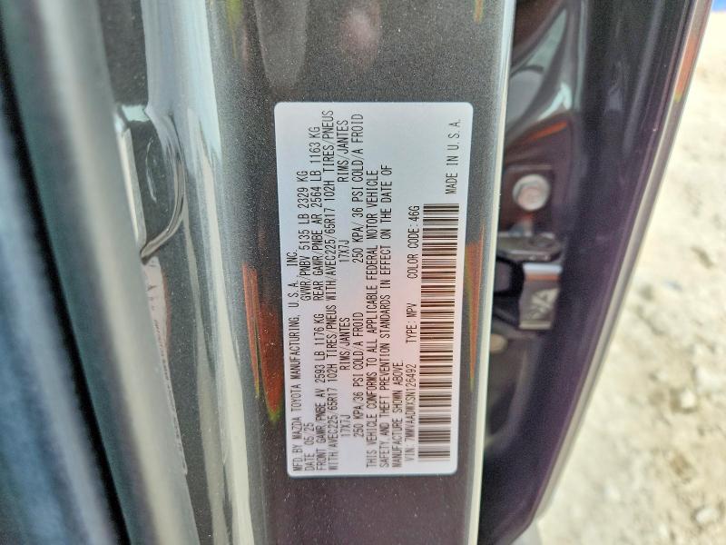 Aukcja sprzedaży 2025 Mazda Cx-50, vin: 7MMVAADWXSN126492, numer aukcji: 48736726