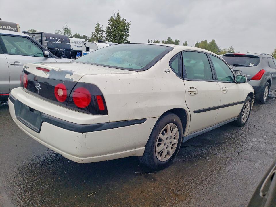 50529396 :رقم المزاد ، 2G1WF52E249423794 vin ، 2004 Chevrolet Impala مزاد بيع