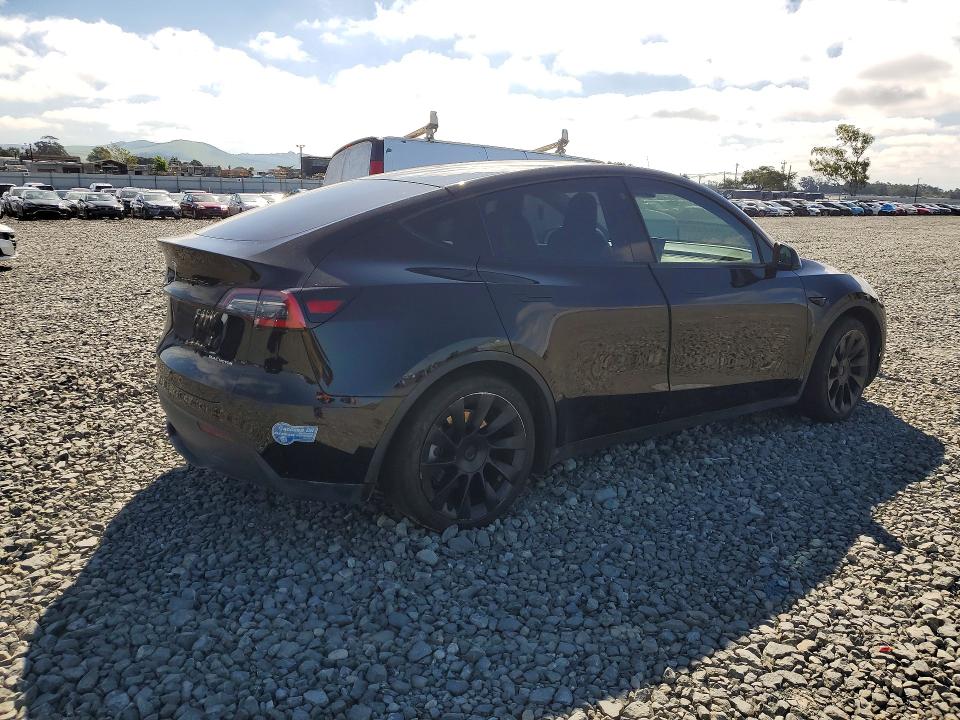 Продажа на аукционе авто 2021 Tesla Model Y, vin: 5YJYGDEE9MF120607, номер лота: 79376225