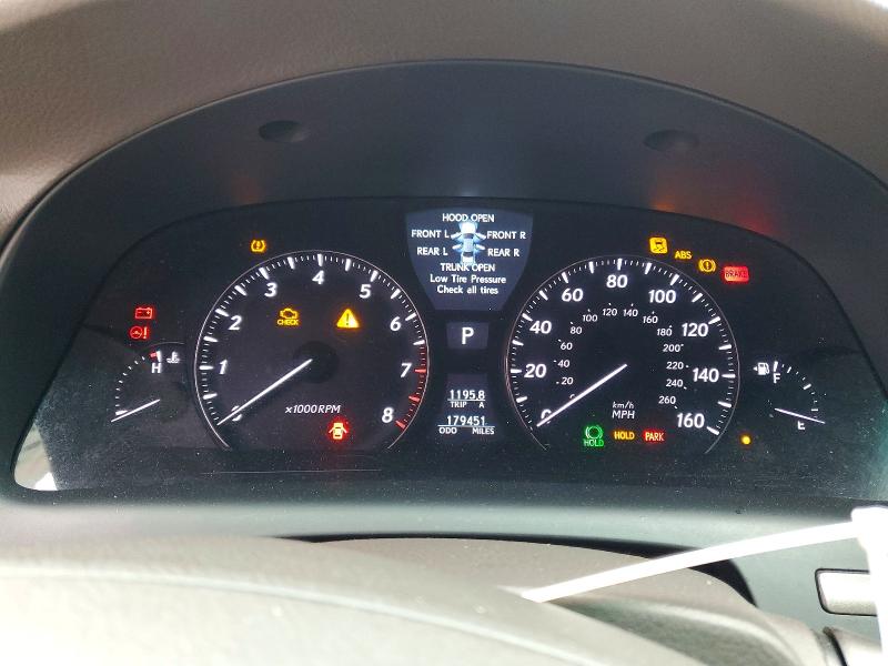 2007 Lexus Ls 460 მანქანა იყიდება აუქციონზე, vin: JTHBL46FX75026362, აუქციონის ნომერი: 47940906