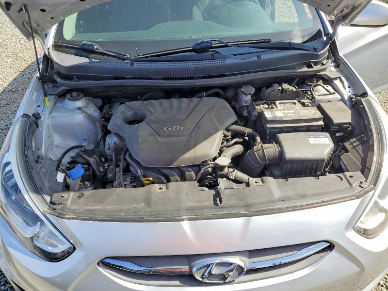 52041376 :رقم المزاد ، KMHCT5AE0HU320172 vin ، 2017 Hyundai Accent مزاد بيع