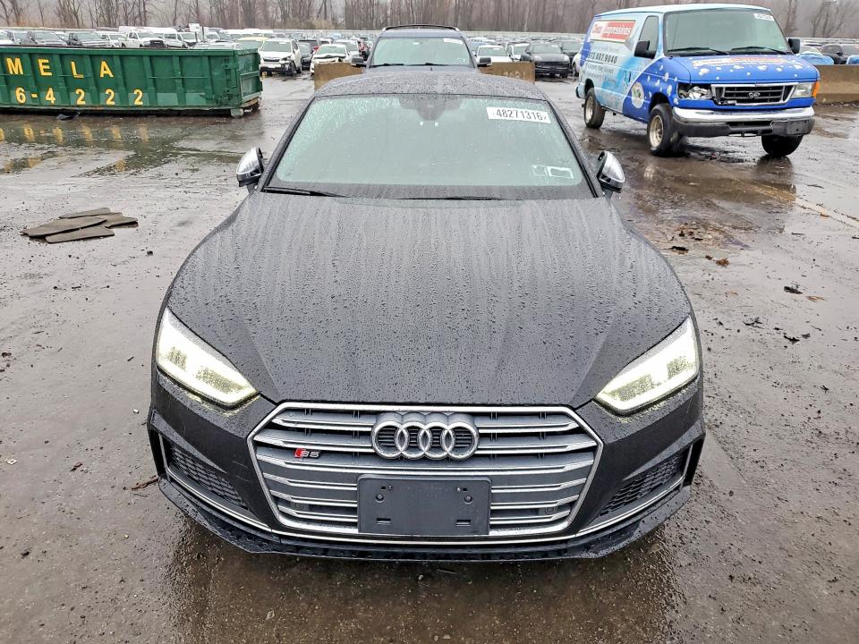 2019 Audi S5 მანქანა იყიდება აუქციონზე, vin: WAUB4CF57KA000718, აუქციონის ნომერი: 48271316