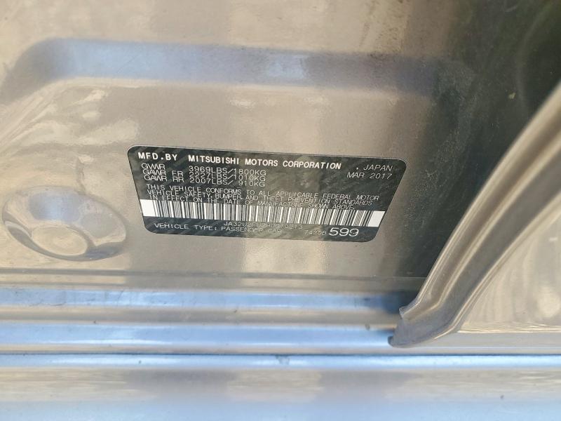 Продаж на аукціоні авто 2017 Mitsubishi Lancer, vin: JA32U2FU2HU010213, номер лоту: 49295546