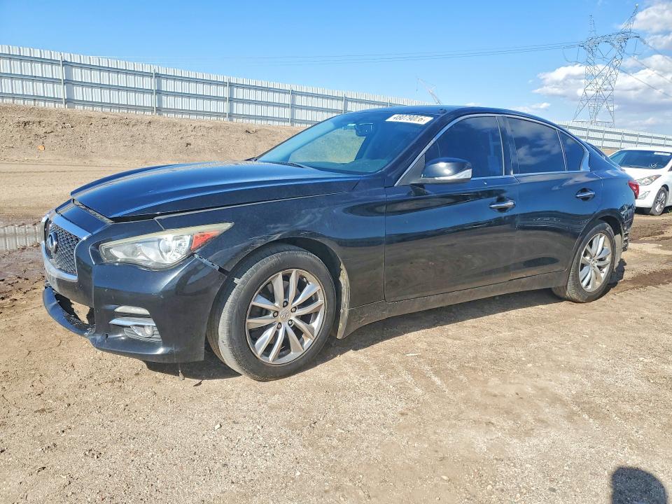 48079006 :رقم المزاد ، JN1BV7AR8FM398692 vin ، 2015 Infiniti Q50 مزاد بيع